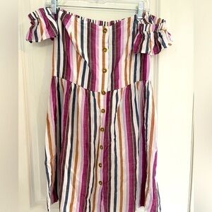 Aeropostale off the shoulder dress NWOT